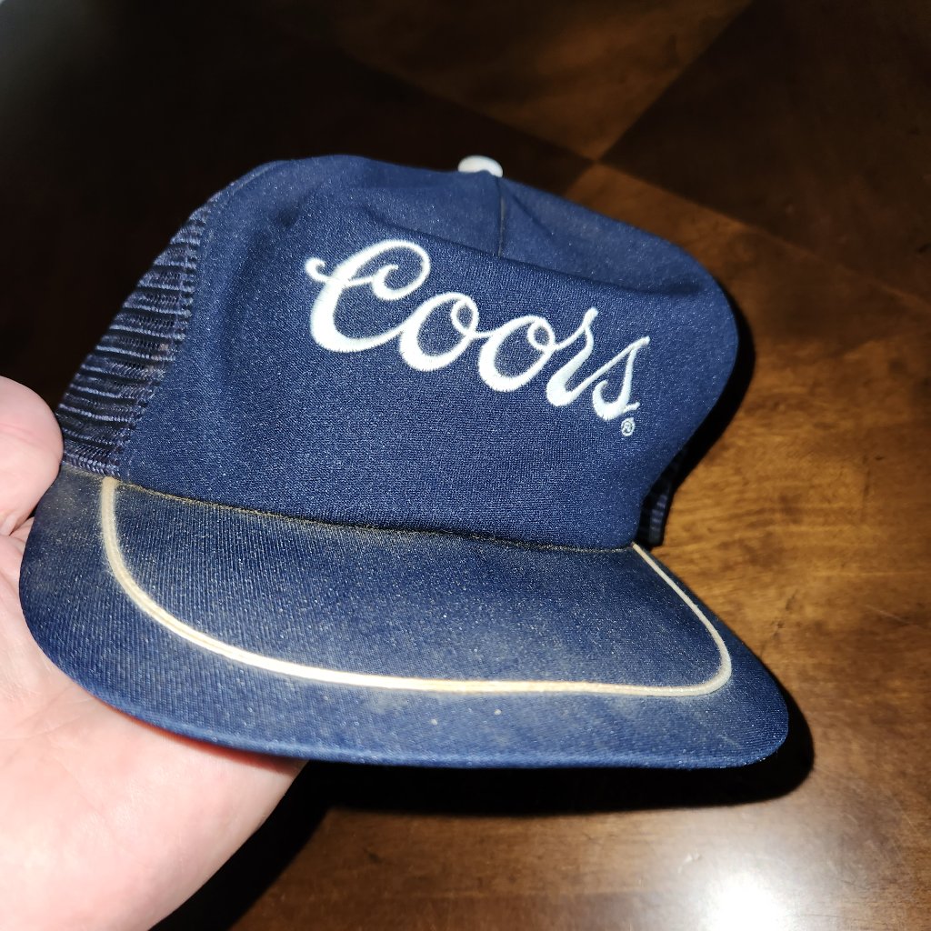 Vintage Coors Beer Snapback Hat Vintage Coors Beer Snapback Hat